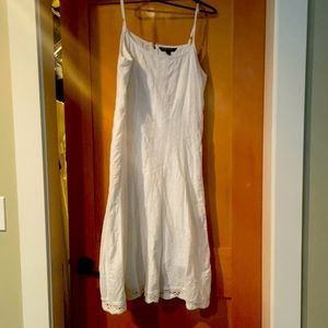 Lauren white dress size 8